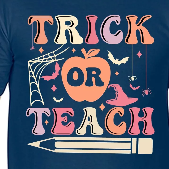 Trick Or Teach Funny Teacher Halloween Comfort Colors T-Shirt