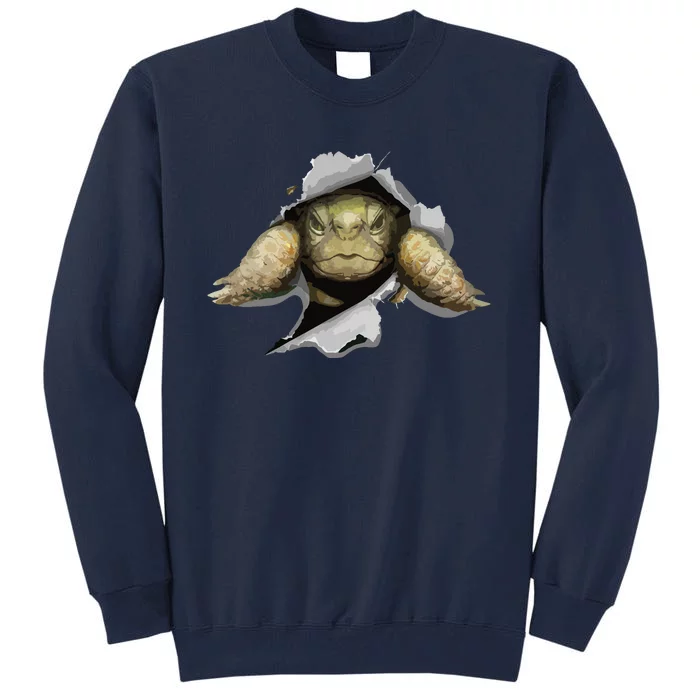 Tortoise Owner Turtle Tortoise Love Funny Tortoise Tall Sweatshirt