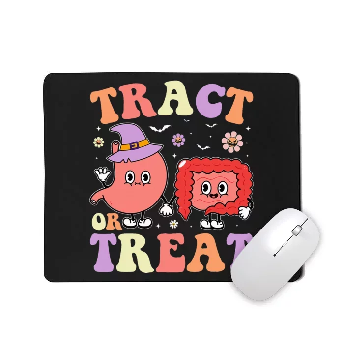 Tract Or Treat Endoscopy Nurse Halloween Cute Gastro Crew Mousepad