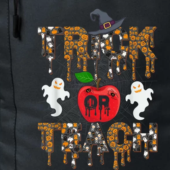 Trick or Teach Teacher Halloween Costume Shirt Daily Commute Backpack