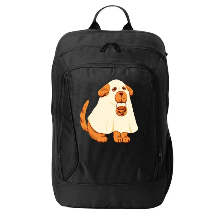 Trick Or Treat Dog Cute Halloween City Backpack