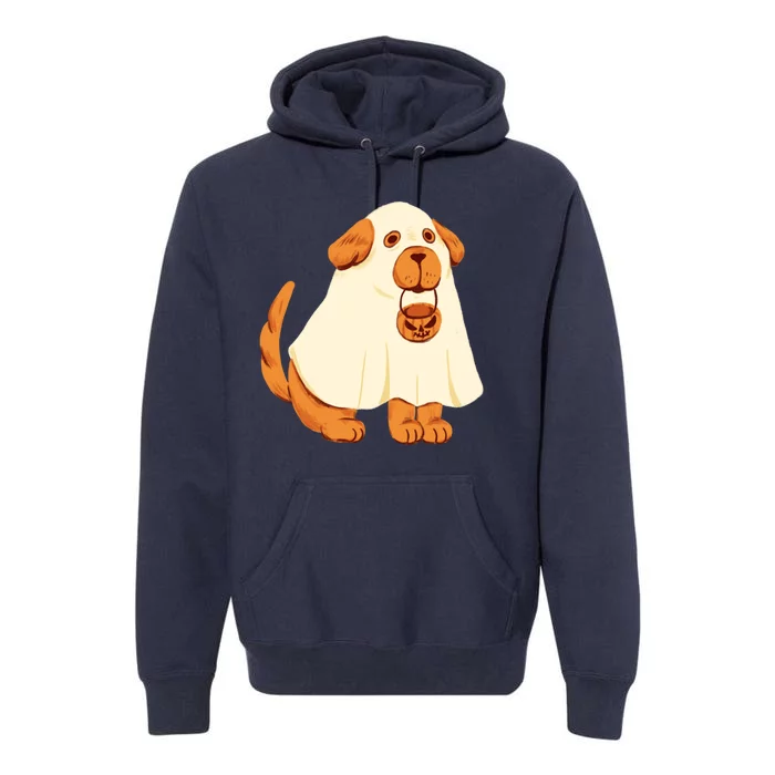 Trick Or Treat Dog Cute Halloween Premium Hoodie