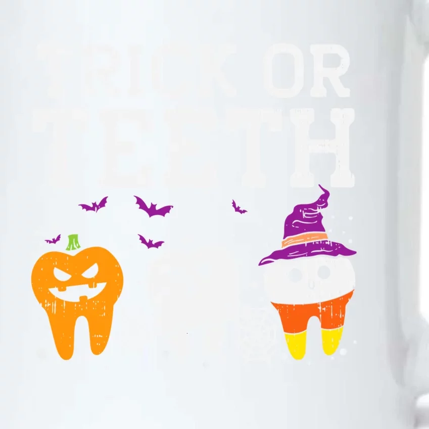 Trick Or Teeth Halloween Costumes Dental Assistant Dentist Gift Black Color Changing Mug