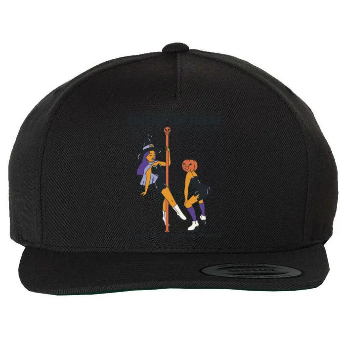 Twerk Or Treat Wool Snapback Cap