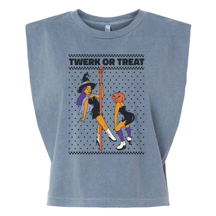 Twerk Or Treat Garment-Dyed Women's Muscle Tee