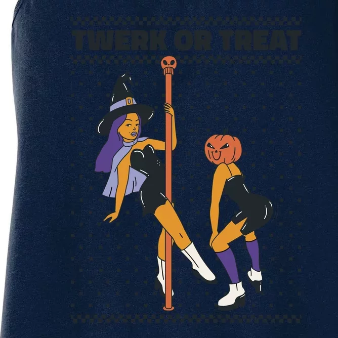 Twerk Or Treat Women's Racerback Tank