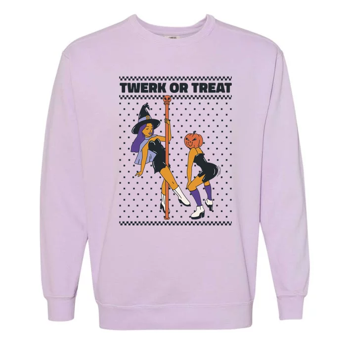 Twerk Or Treat Garment-Dyed Sweatshirt