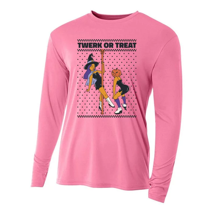 Twerk Or Treat Cooling Performance Long Sleeve Crew