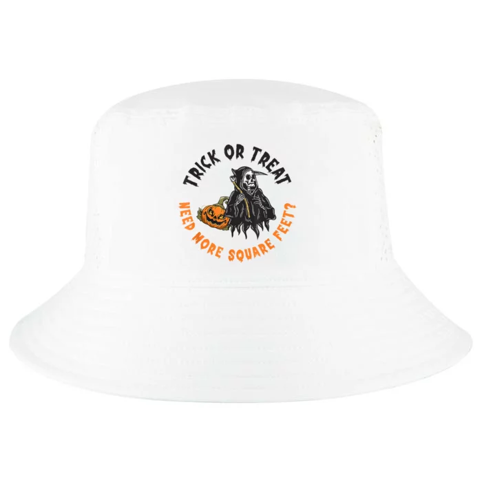 Trick Or Treat Spooky Witch Halloween Need More Square Feet Cool Comfort Performance Bucket Hat