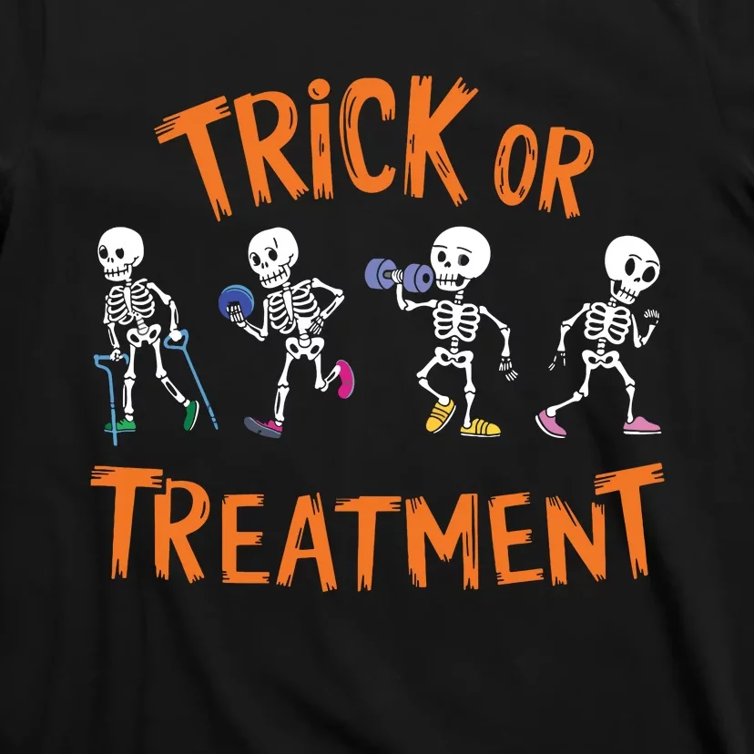 Trick Or Treatment Pt Physical Therapy Therapist Halloween T-Shirt