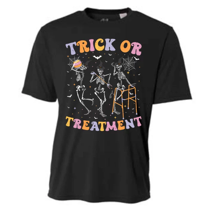 Trick Or Treatment Pt Physical Therapy Therapist Halloween Cooling Performance Crew T-Shirt