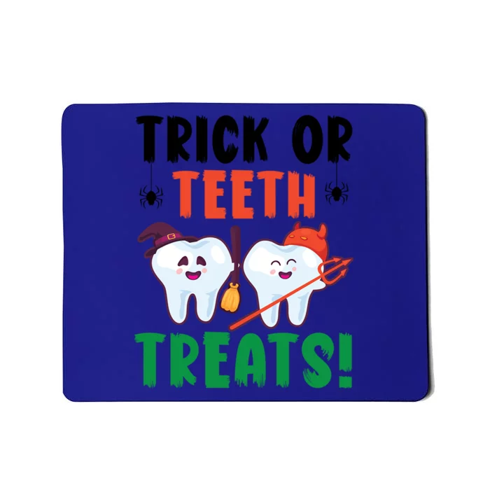 Trick Or Teeth Treats Dentistry Dental Halloween Gift Mousepad