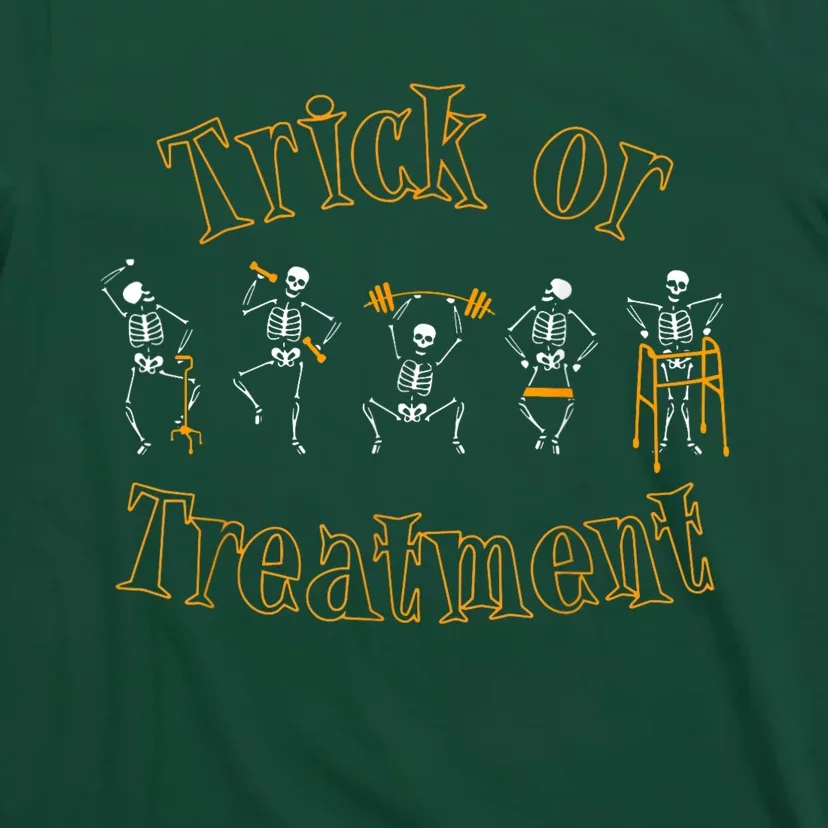 Trick Or Treatment Pt Physical Therapy Therapist Halloween T-Shirt