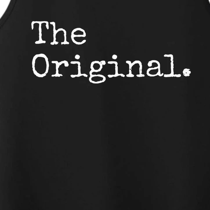 The Original The Sequel The Finale Matching Sibling Day Performance Tank