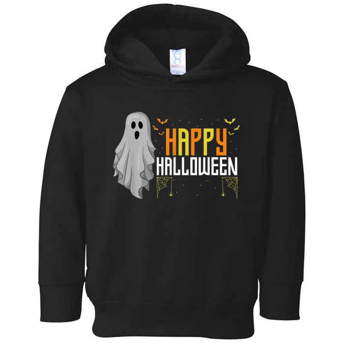 Trick Or Treat Halloween Costume Happy Halloween Toddler Hoodie