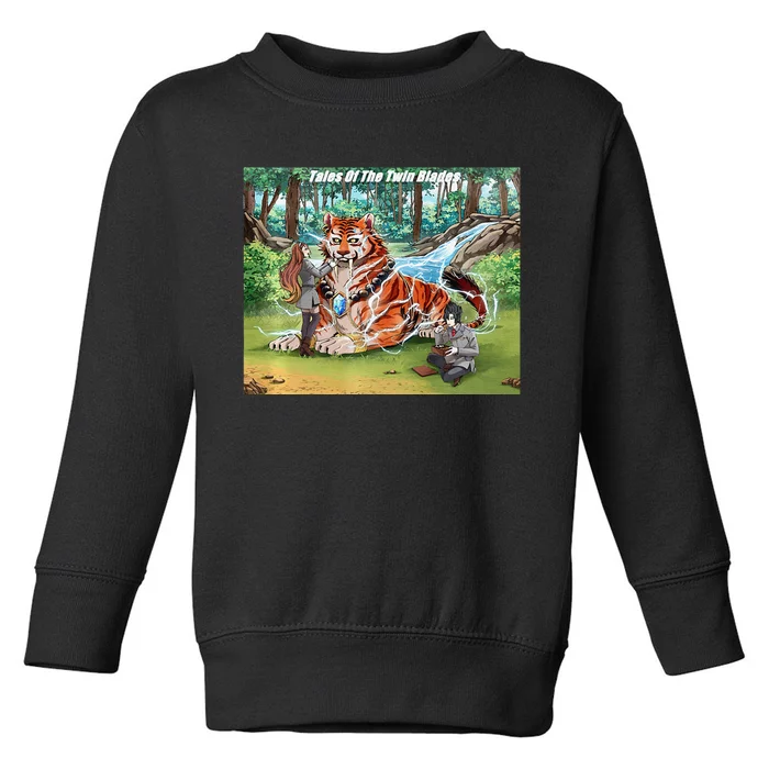 Tales Of The Twin Blades The Trio Premium Toddler Sweatshirt