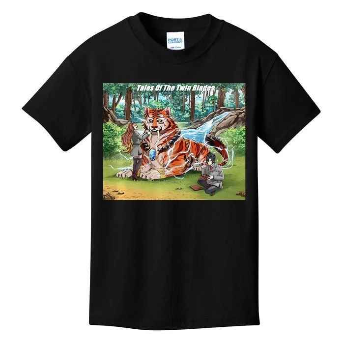 Tales Of The Twin Blades The Trio Premium Kids T-Shirt