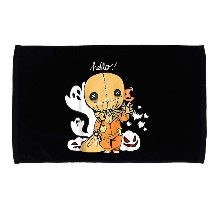 Trick Or Treat Funny Cute Sam Halloween 2022 Costume Microfiber Hand Towel