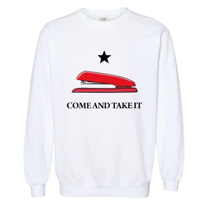 Traces Of Texas Come And Take It Garment-Dyed Sweatshirt