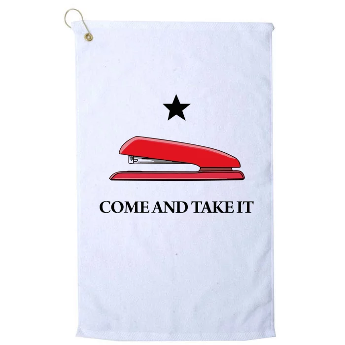 Traces Of Texas Come And Take It Platinum Collection Golf Towel