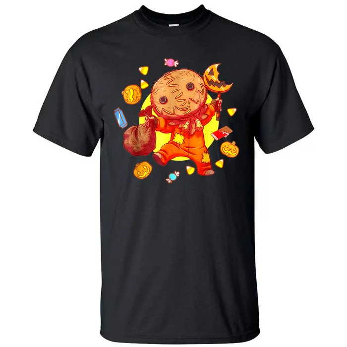 Trick Or Treat Cute Sam Funny Halloween 2024 Tall T-Shirt