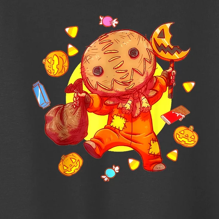 Trick Or Treat Cute Sam Funny Halloween 2024 Toddler T-Shirt