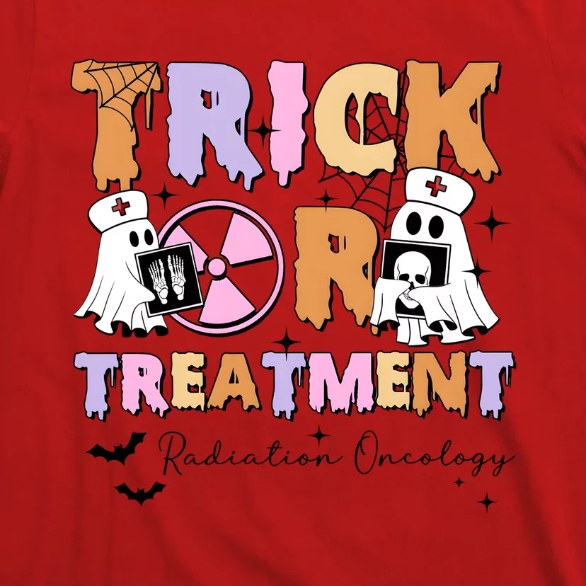 Trick Or Treatment Radiation Oncology Halloween T-Shirt