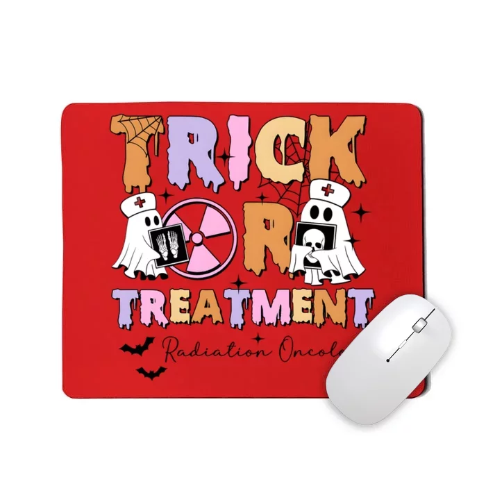 Trick Or Treatment Radiation Oncology Halloween Mousepad