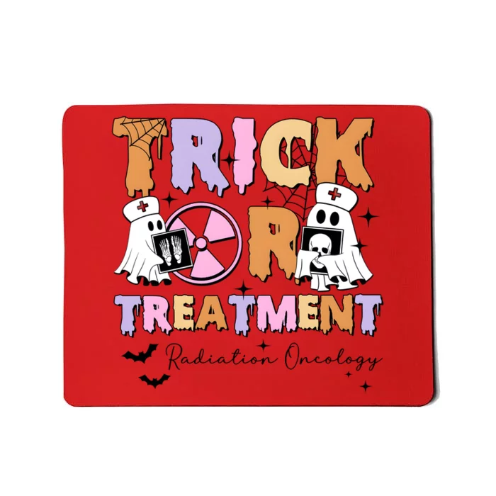 Trick Or Treatment Radiation Oncology Halloween Mousepad