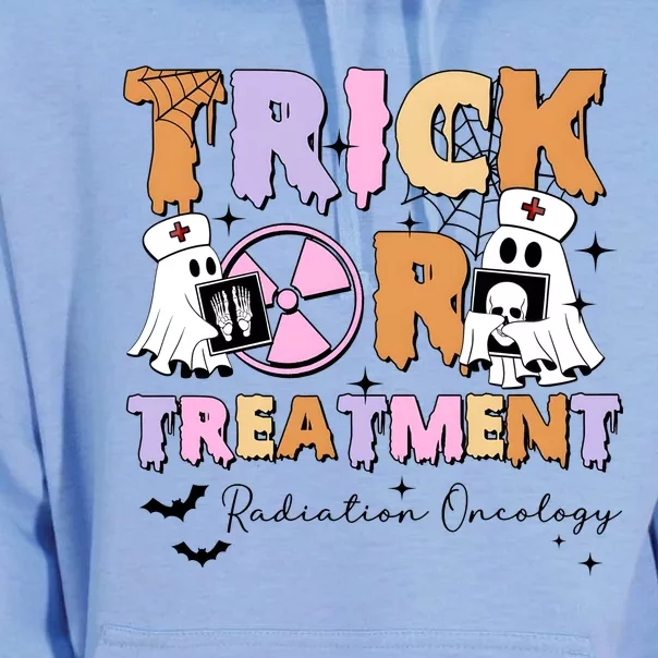 Trick Or Treatment Radiation Oncology Halloween Unisex Surf Hoodie