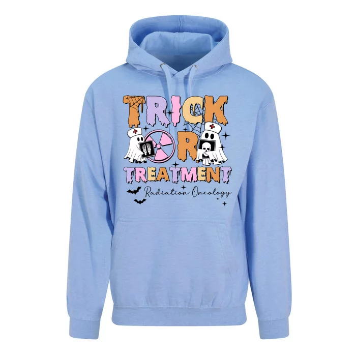 Trick Or Treatment Radiation Oncology Halloween Unisex Surf Hoodie