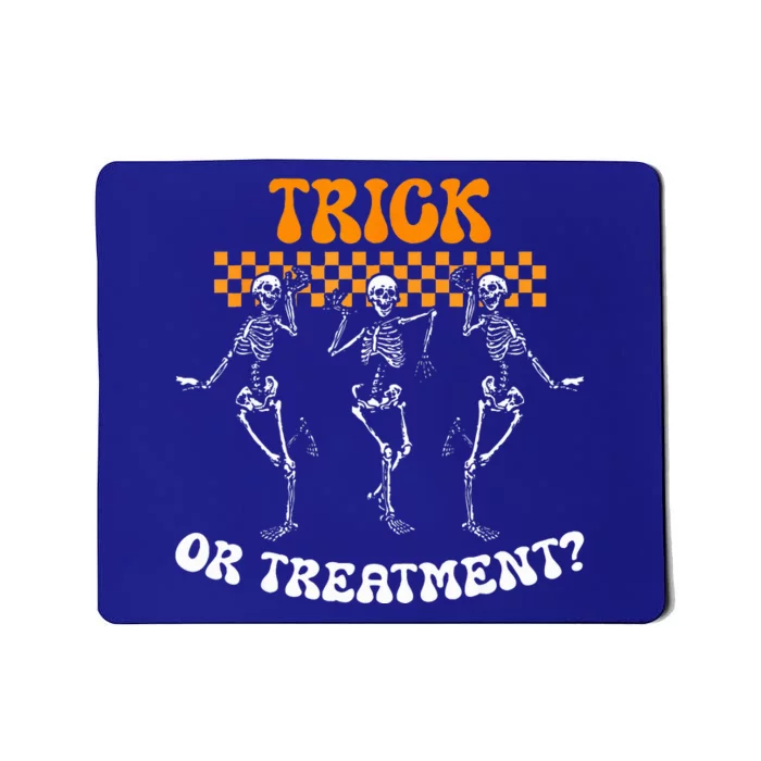 Trick Or Treatment Physical Therapy Skeleton PT Halloween Mousepad