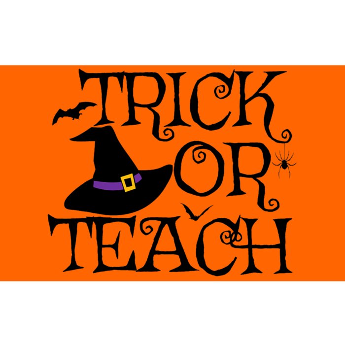 Trick Or Teach Funny Halloween Teacher Costume Humor Gift Bumper Sticker