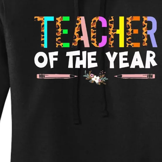 Teacher Of The Year Party Gift Teacher Appreciation Gifts Women's Pullover Hoodie