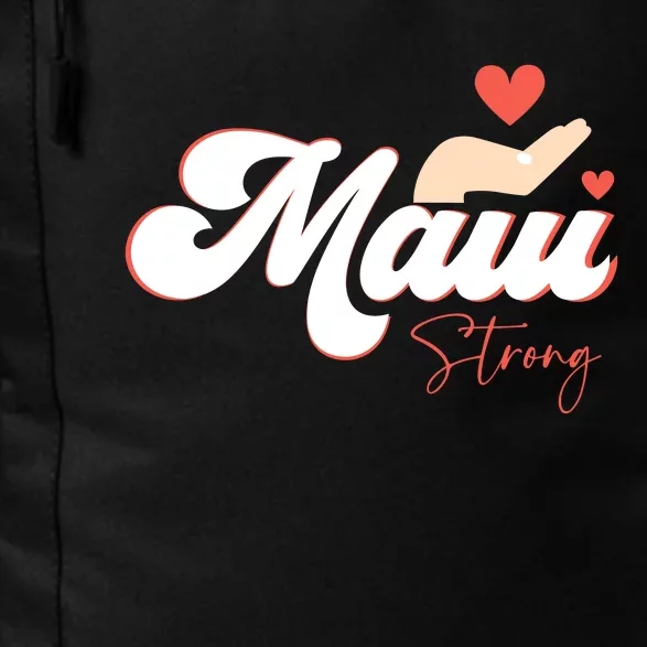 Vintage Strong Maui Hawaii Island I Love Hawaii Daily Commute Backpack