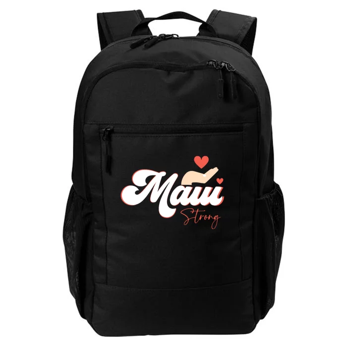 Vintage Strong Maui Hawaii Island I Love Hawaii Daily Commute Backpack