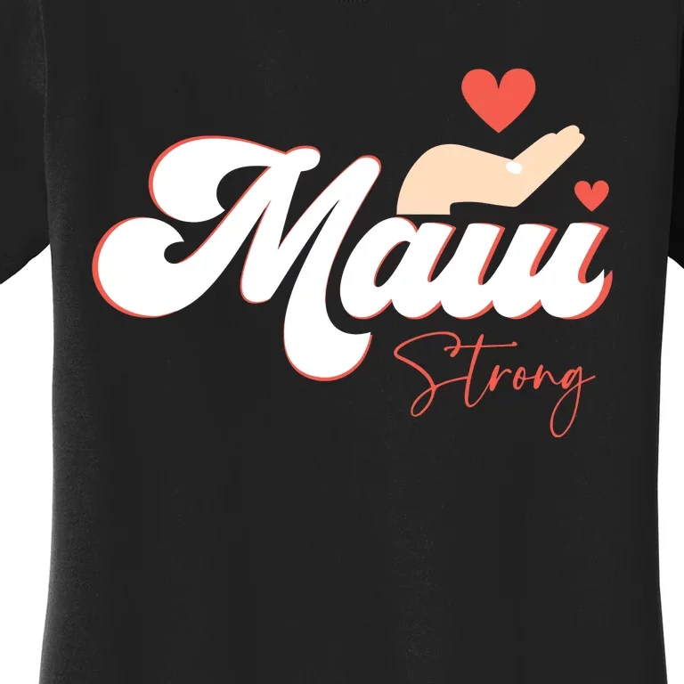 Vintage Strong Maui Hawaii Island I Love Hawaii Women's T-Shirt