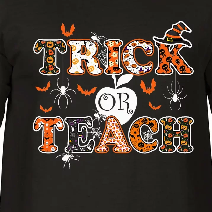 Trick Or Teach Funny Teacher Halloween Costume 2020 Gifts Comfort Colors T-Shirt