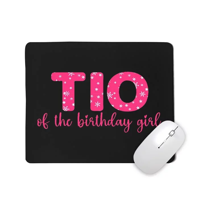 Tio of the Birthday Uncle Winter Onederland Mousepad