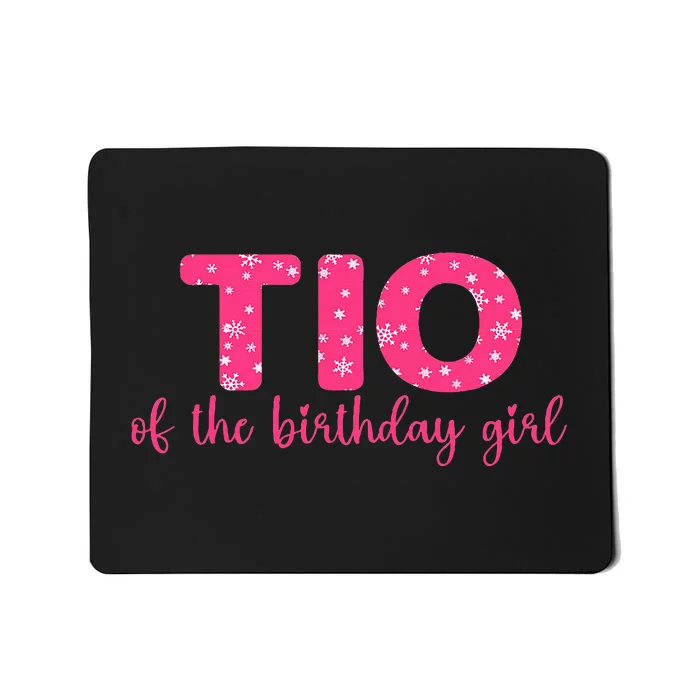 Tio of the Birthday Uncle Winter Onederland Mousepad