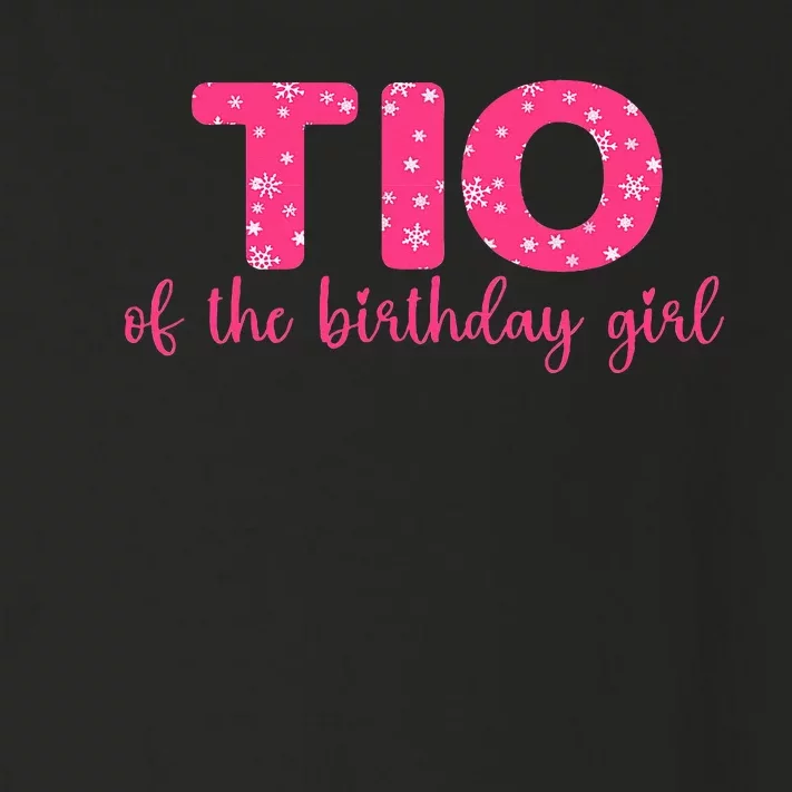 Tio of the Birthday Uncle Winter Onederland Toddler Long Sleeve Shirt