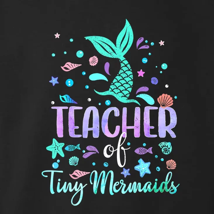 Teacher Of Tiny Mermaid Mermazing Back To School Girls Women Toddler Hoodie