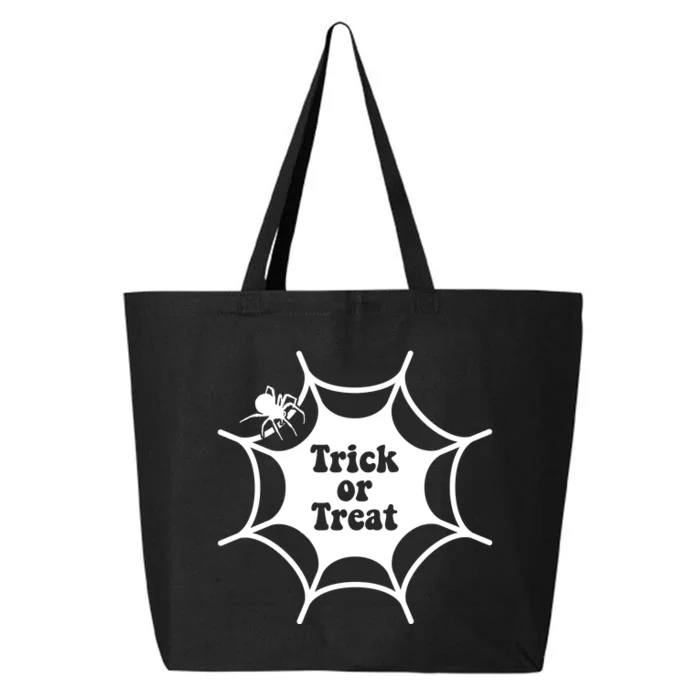 Trick Or Treat Spider Web Halloween 25L Jumbo Tote