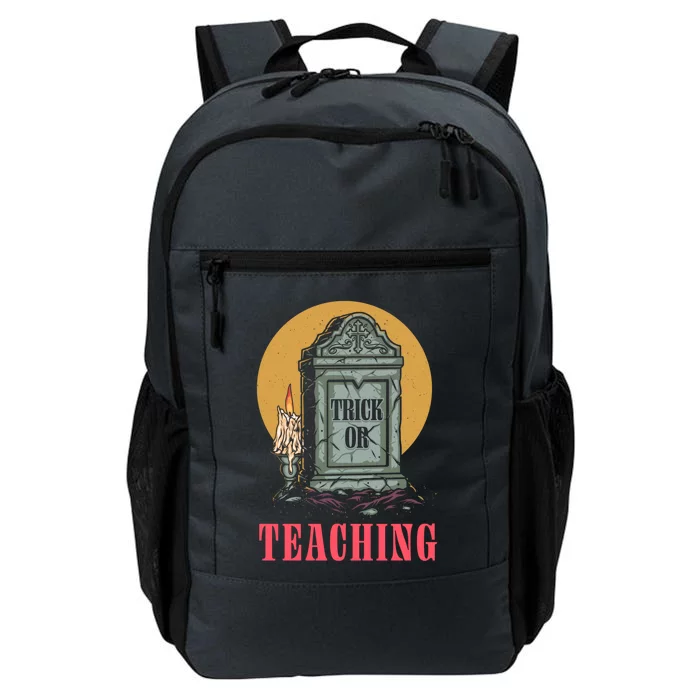 Trick Or Teaching Halloween English Teacher Scary Gift Daily Commute Backpack