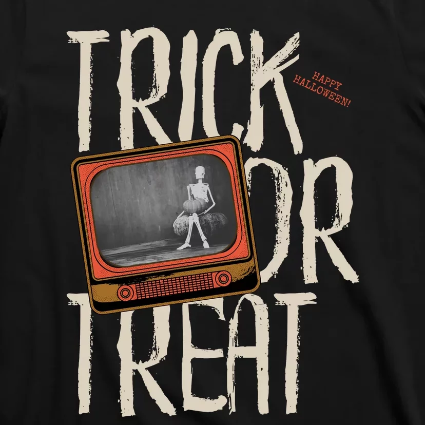 Trick Or Treat Funny Happy Halloween T-Shirt