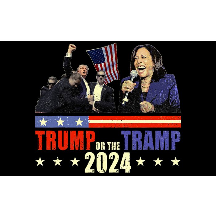 Trump Or The Tramp 2024 Vote For Trump Trump Vance 2024 Bumper Sticker