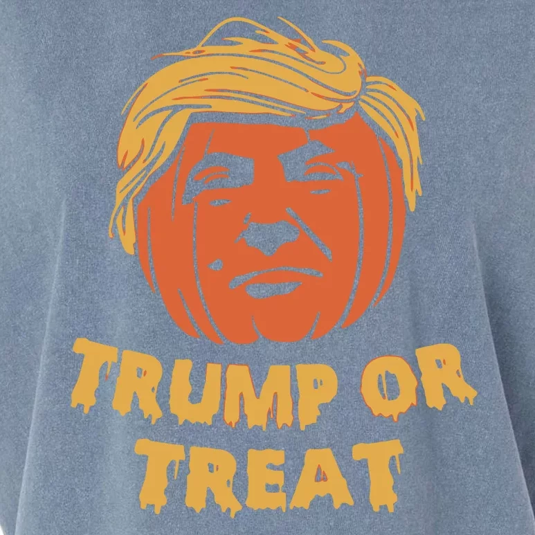 Trump Or Treat Garment-Dyed Women's Muscle Tee