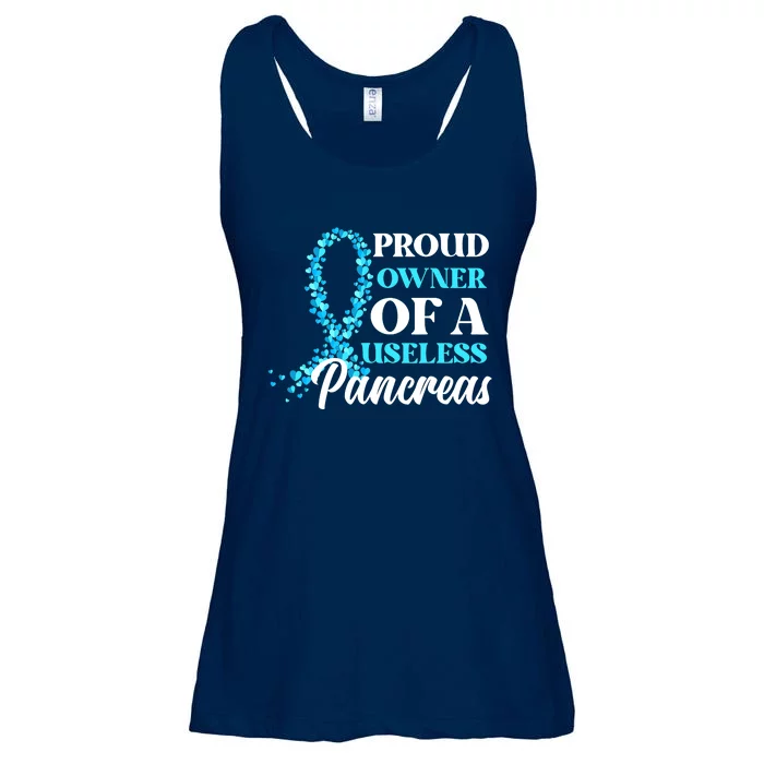 T1D Owner Type 1 Diabetes Awareness Gift Ladies Essential Flowy Tank