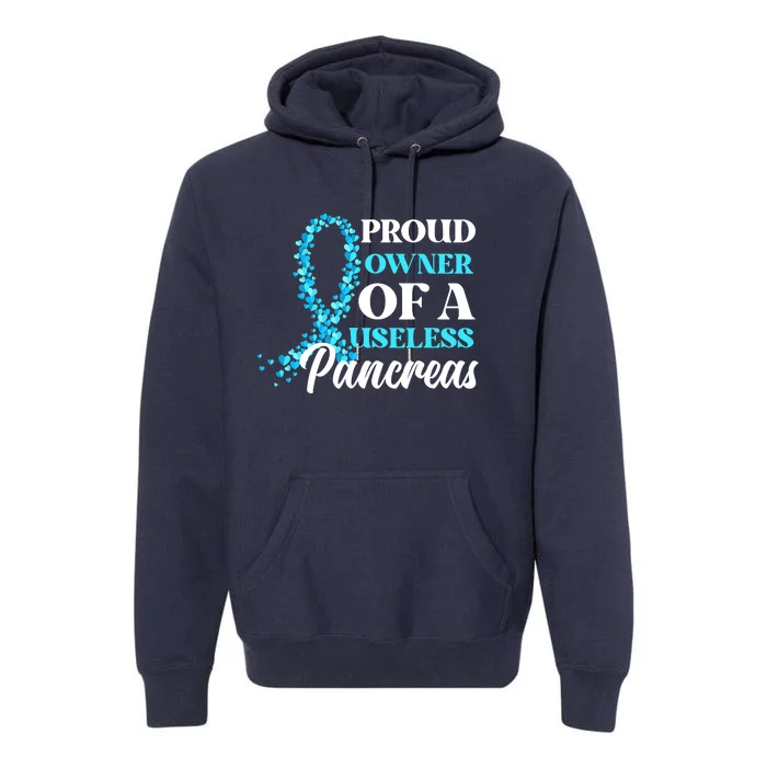 T1D Owner Type 1 Diabetes Awareness Gift Premium Hoodie