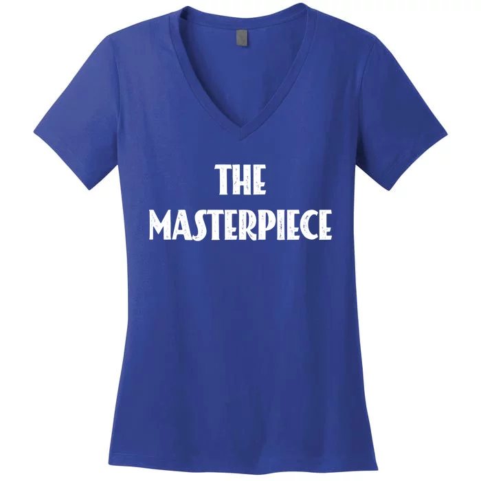 The Original The Copy The Masterpiece Gift Women's V-Neck T-Shirt